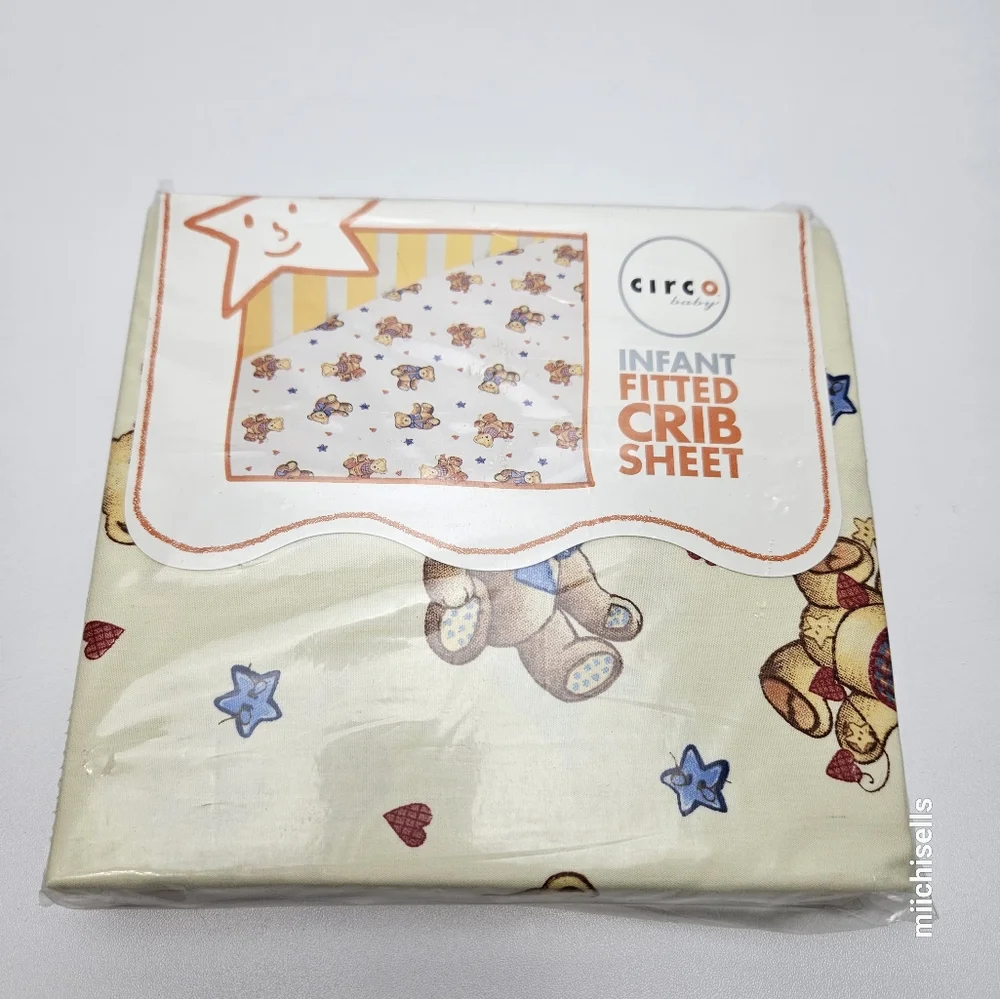 Vintage Fitted Crib Sheet